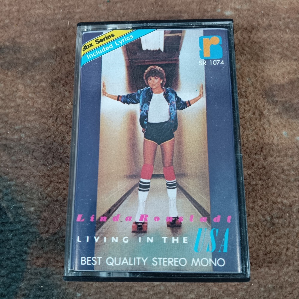 Linda Ronstadt Living in the USA Cassette Series SR 1074 Best Quality Stereo